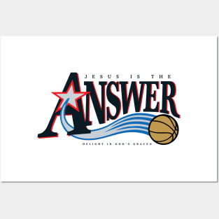 Jesus is the Answer Posters and Art